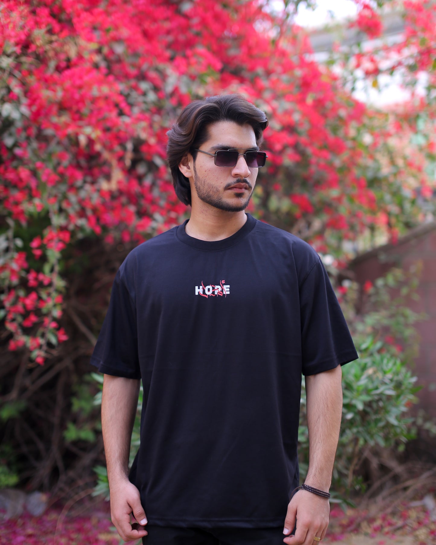 Drop shoulder T-Shirt (Black)